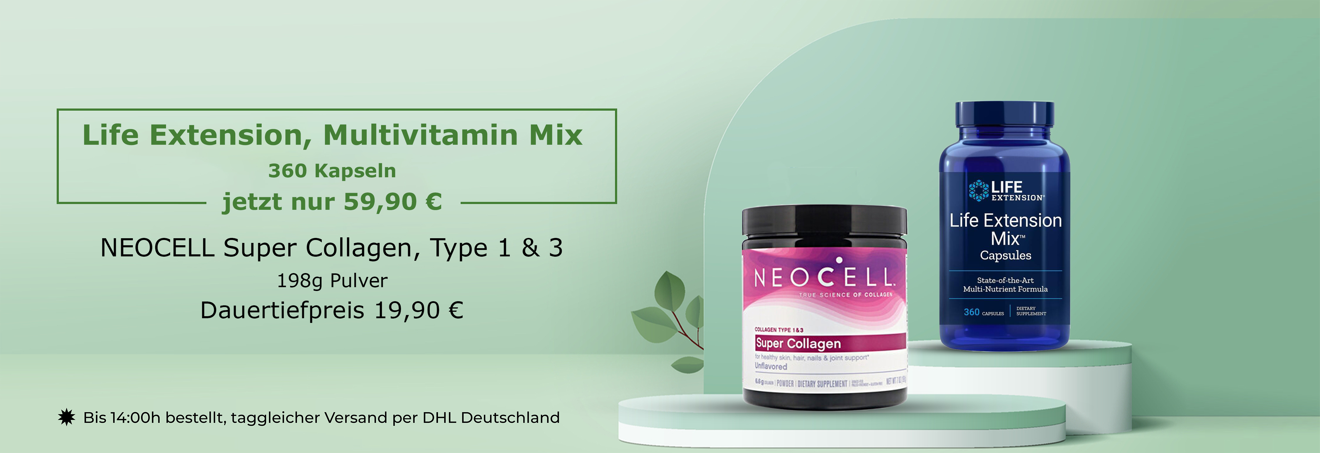 Neocell Super collagen life extension mix 360
