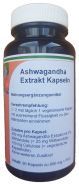 Ashwagandha Extrakt, 500mg, 90 Kapseln - KEINE ZUSÄTZE