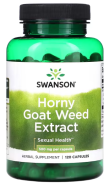 Swanson, Horny Goat Weed Extract, 500mg, 120 caps