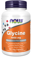 Now Foods, Glycine, 1000 mg, 100 Kapseln