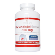 Netzeband, Mariendistel Extrakt, 525mg, 200 Veg. Kapseln