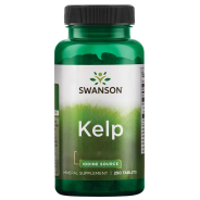 Swanson, Kelp 225mcg Jod - 250 Tabletten