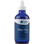Trace Minerals Research, Mega-Mag, 400mg, 118ml