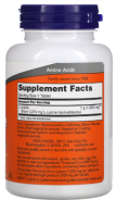 NOW Foods, L-Lysin, 1.000 mg, 100 Tabletten