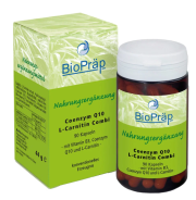 Biopräp, Coenzym Q10 L-Carnitin Combi, 90 Kapseln