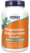 Now Foods, Magnesium Bisglycinat Pulver 227g