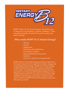 NOW Foods, Instant Energy B12, 2000 mcg, 75 Päckchen, je 1g