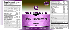 NuTriVene-D Daily New Revised Formula, 130g