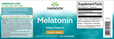 Swanson, Sleep support 1mg, 120 Kapseln