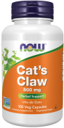 Now Foods, Cat's Claw, 500 mg, 100 Kapseln