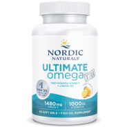 Nordic Naturals, Ultimate Omega Xtra, 1480mg lemon, 60 Softgels