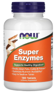 NOW Foods, Super Enzymes, 180 Tabletten