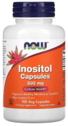 Now Foods, Inositol 500 mg, 100 Kapseln