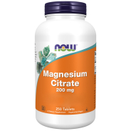 Now Foods, Magnesium Citrat, 250 Tabletten
