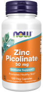 Now Foods, Zinc Picolinate 50 mg (2-Tagesdosis), 120 Kapseln