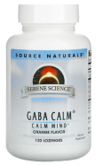 Source Naturals Gaba Calm, 120 Lutschtabletten, Orange