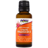 Now Foods, Extra Strength Liquid Vitamin D-3, 1,000 IU, 30 ml