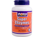 Now Foods, Super Enzyme, 180 Tabletten, sojafrei, glutenfrei