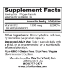 Doctor's Best, Fully Active B12, 60 Veggie Caps