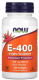 E-400 IU 100 % natürliches d - alpha Tocopheryl 100 Softgels