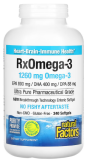 Natural Factors, Rx Omega-3 Factors, 240 Softgels