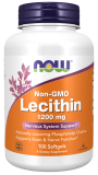 NOW Foods, Lecithin 1200 mg 100 Softkapseln