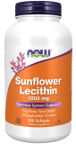 Now Foods, Sunflower Lecithin, 1200 mg, 200 Softgels