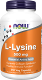 Now Foods, L-Lysin 500 mg, 250 Kapseln