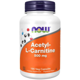 NOW Foods, Acetyl-L-Carnitin, 500 mg, 100 vegetarische Kapseln