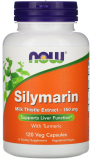 NOW Foods, Milk Thistle Extract with Turmeric, 150 mg, 120 Veg Kapseln