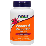 Now Foods, Ascorbyl Palmitat 500 mg, 100 veg. Kapseln