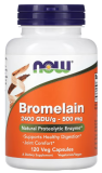 Now Foods, Bromelain 2400 GDU/g, 500 mg, 120 Vcaps