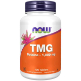 Now Foods, TMG (Trimethylglycin) 1000 mg, 100 Tabletten